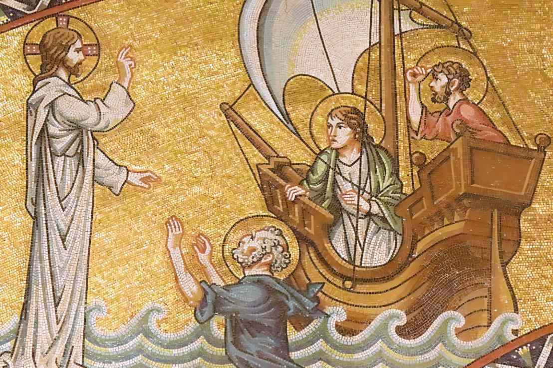 Christ walks on water (Matthew 14:22-33) – Lo & Behold